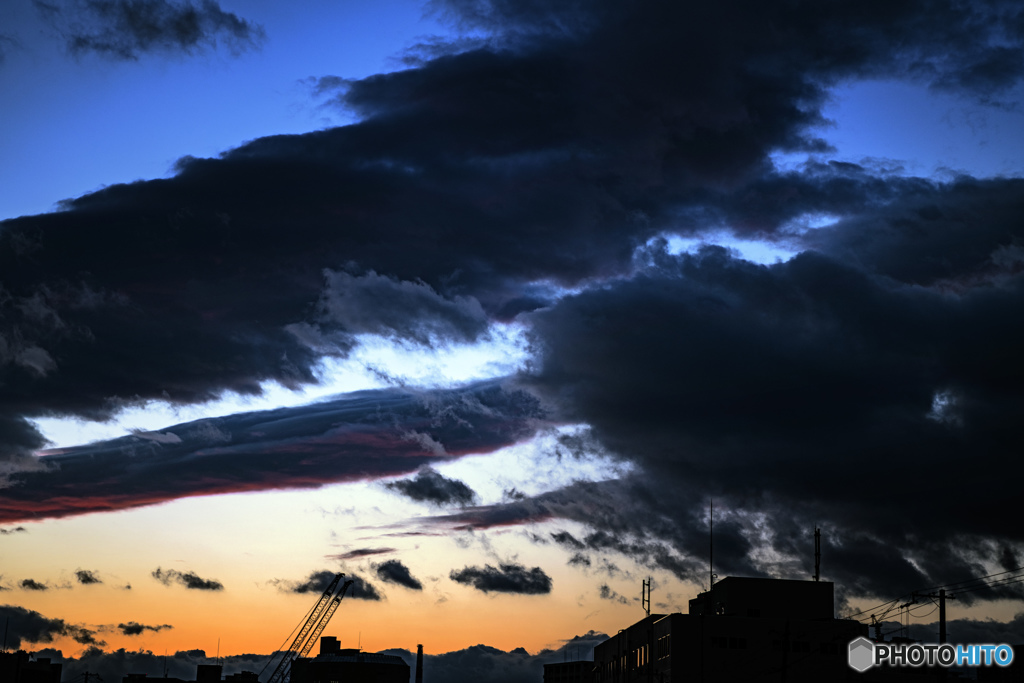 夕空.
