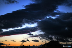 夕空.