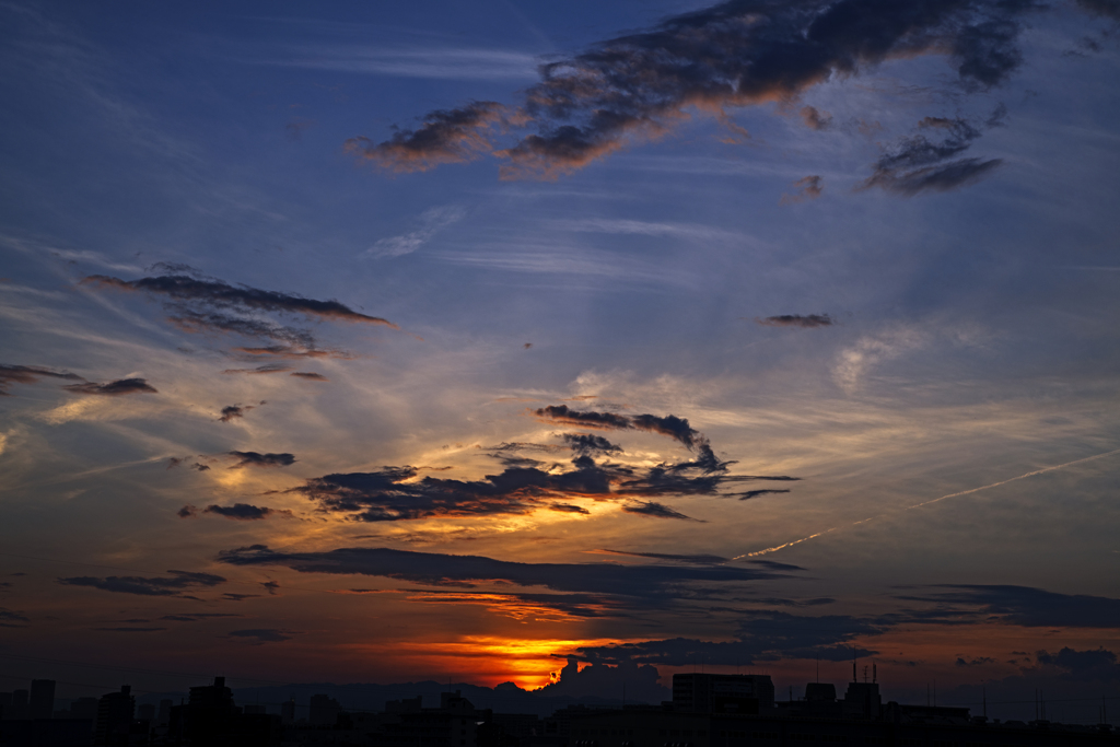 夕空_