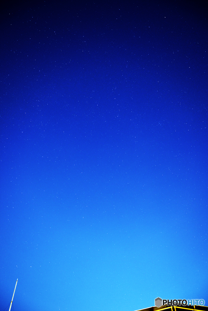 カシオペア~北極星