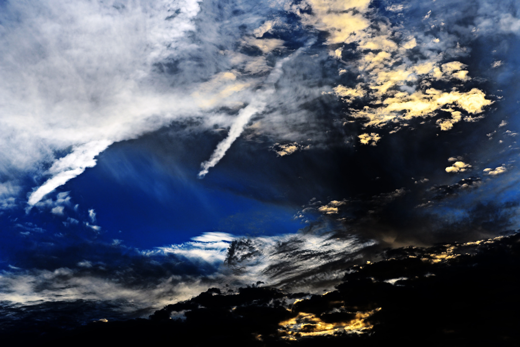 夕空～