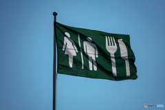 waving in the wind