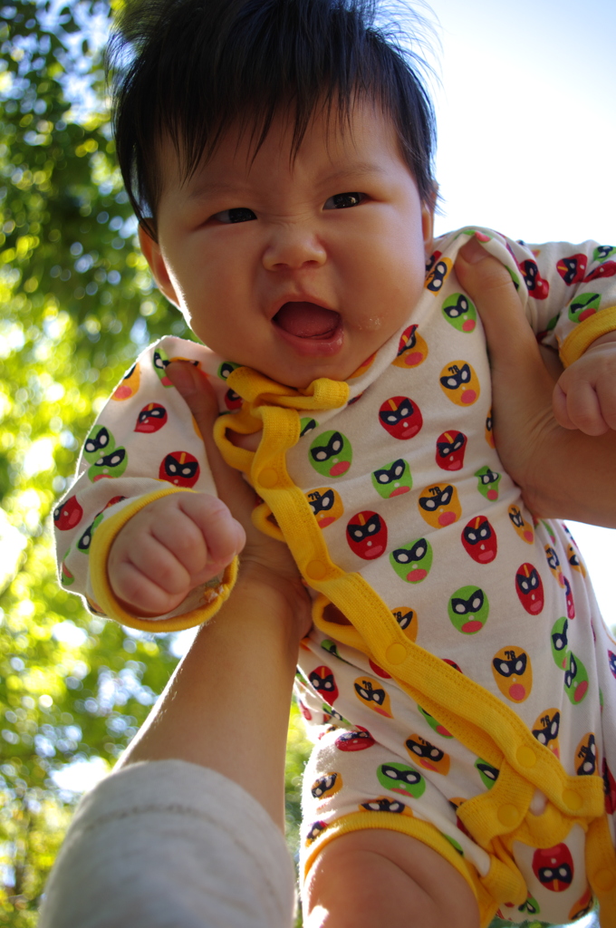 高い高い♪２