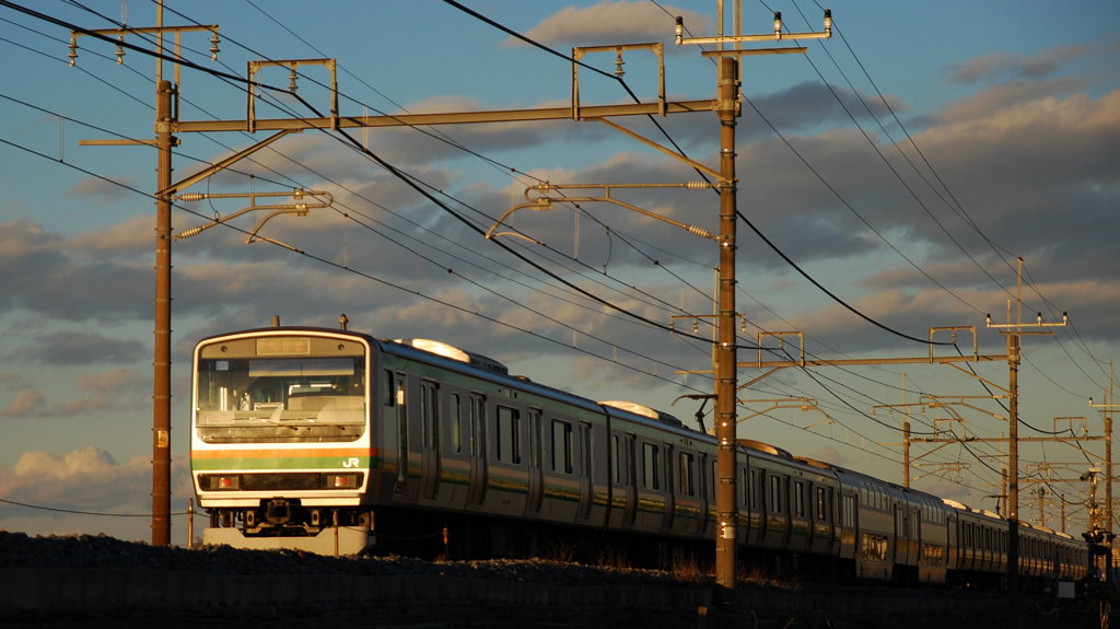 帰宅列車