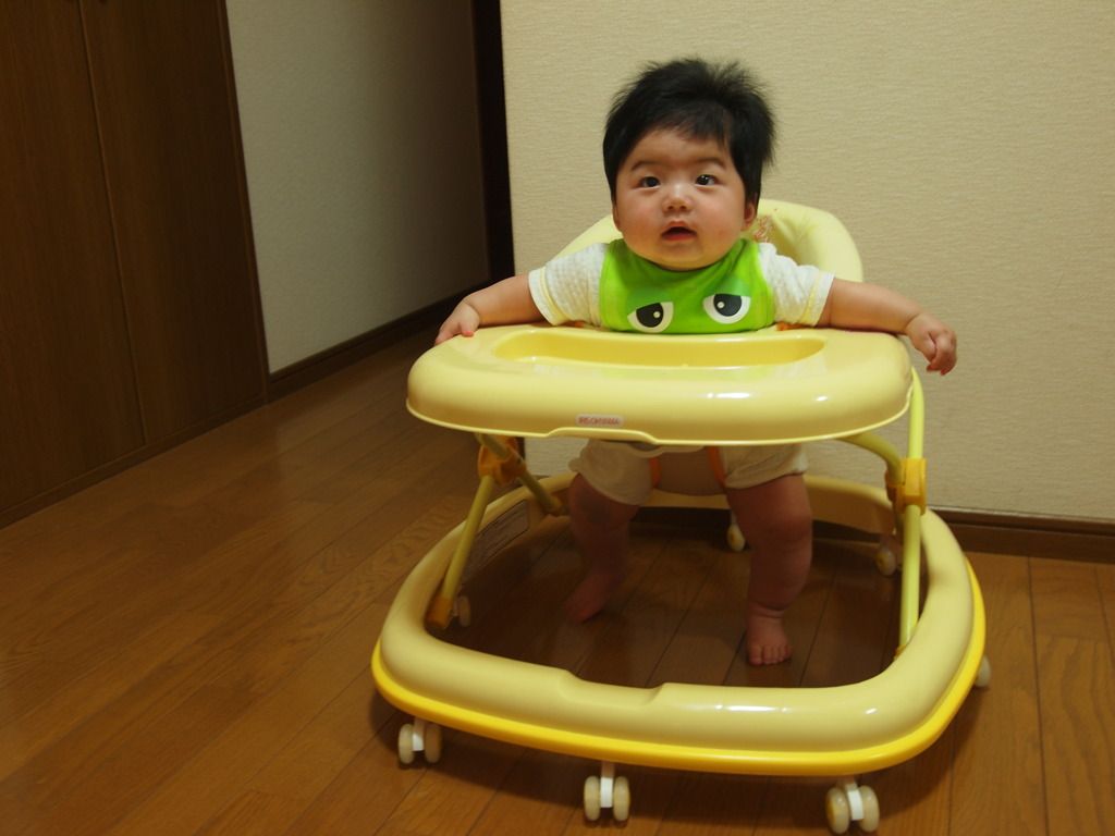 歩行器デビュー