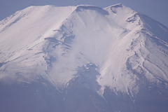 富士山にズーム