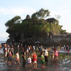 タナロット寺院　夕日待ち