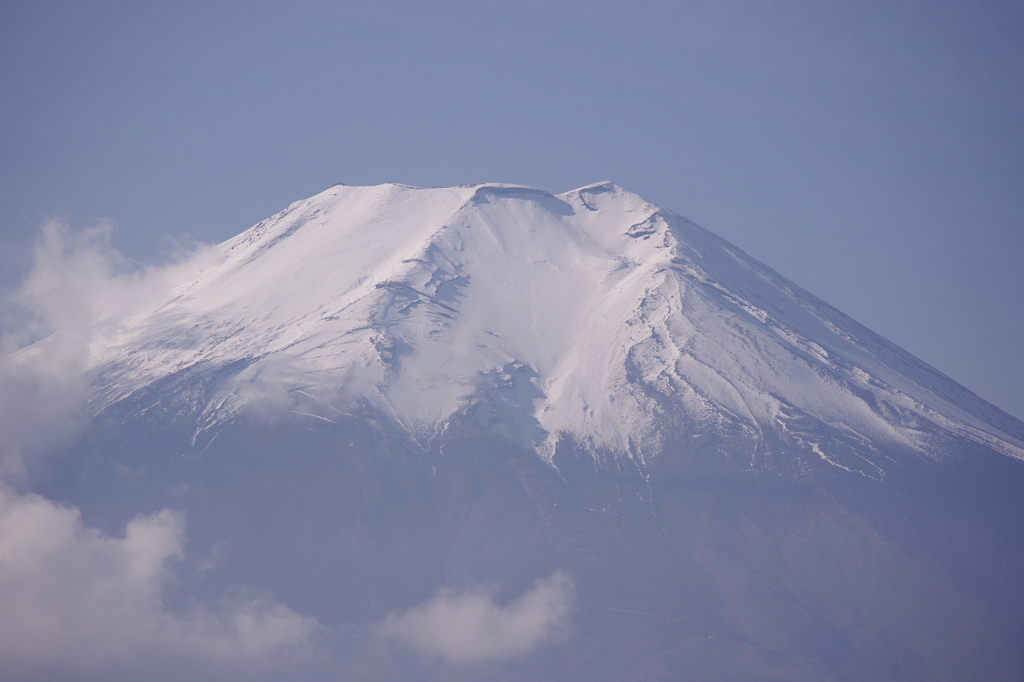 山梨から見る富士山