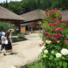 花のある宿場町