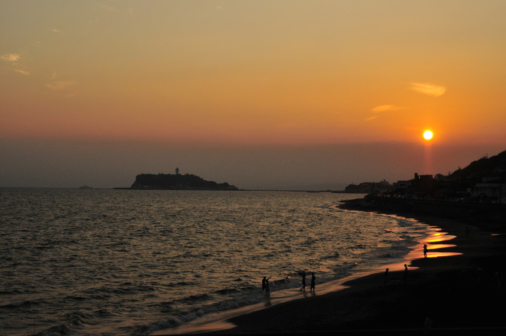 江ノ島夕景