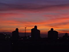 夕焼け撮影テスト