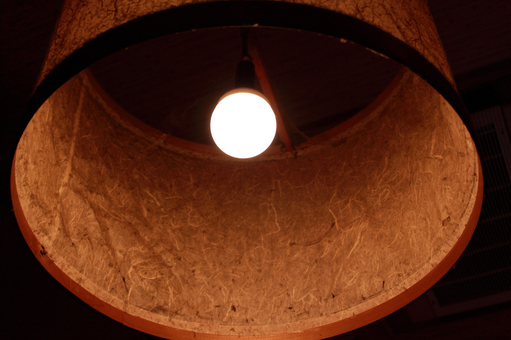 ほろ酔いを演出してくれる照明さん