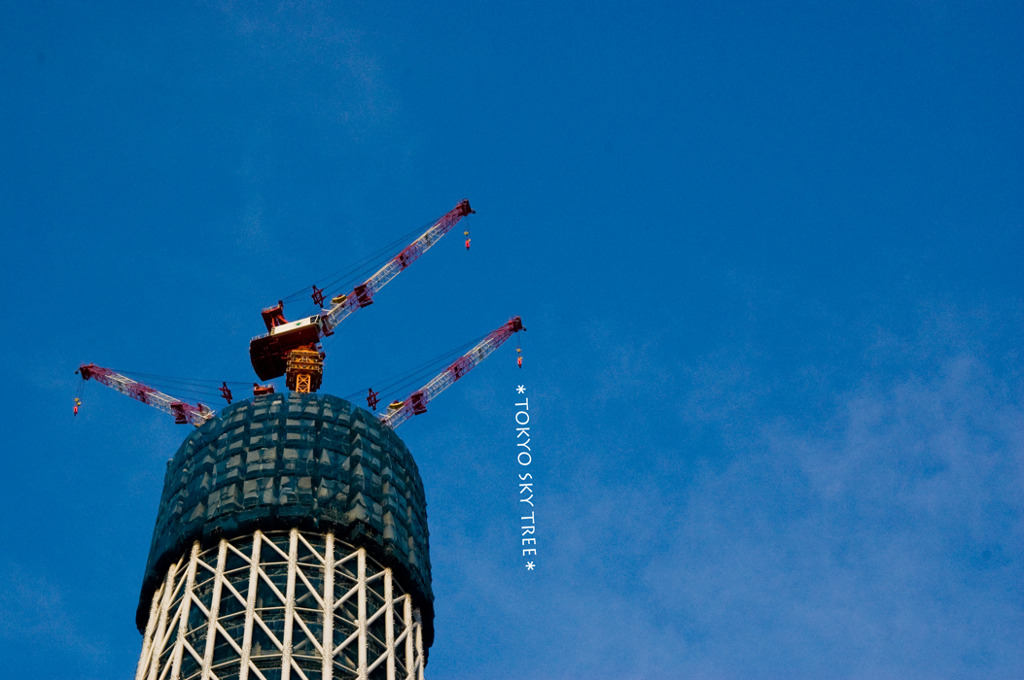 TOKYO SKY TREE　建設中