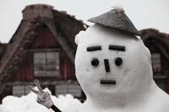 ピース☆雪だるま