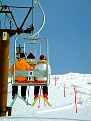 雪山スキー