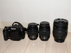 K-m Wズームキット+AF28-300mm 