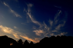 挫折の夕景