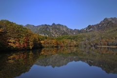 紅葉の戸隠山