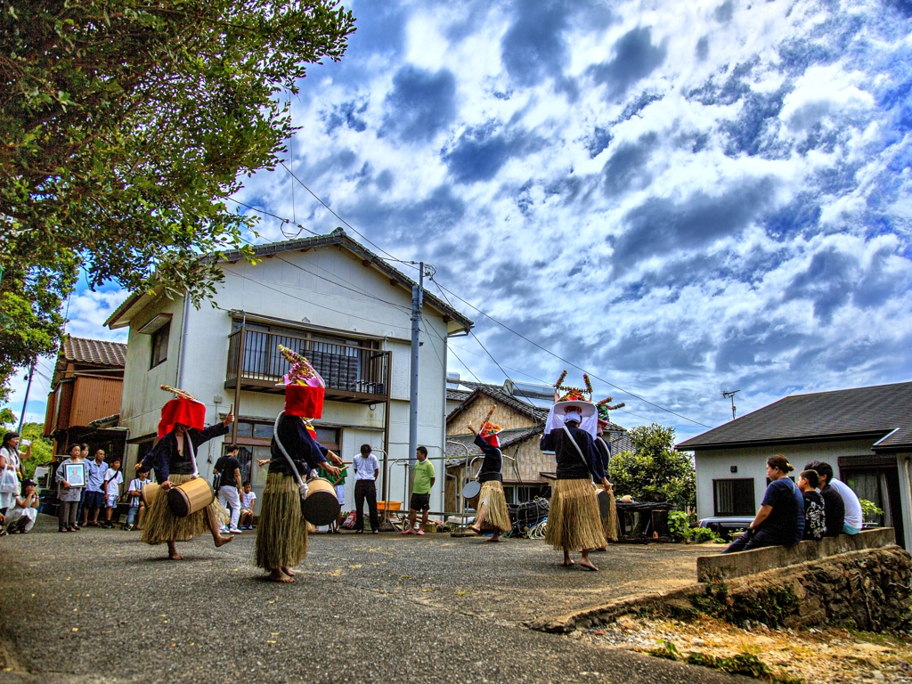 五島念仏踊り　嵐を超えて　