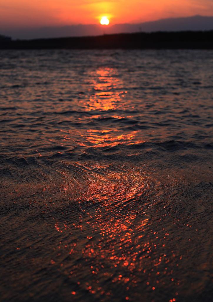 茅ヶ崎の夕日