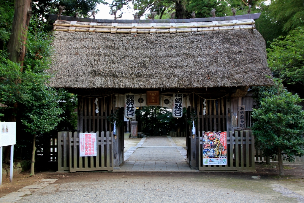 常陸国総社宮の入り口