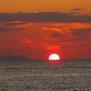 夕日