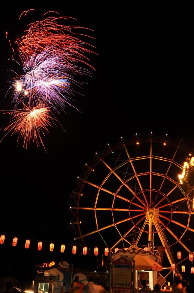 初ｗ花火撮影～