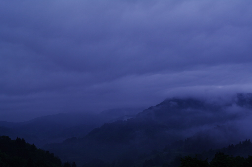 Morning mist
