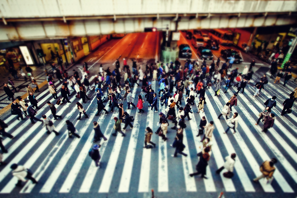 横断歩道の物語〜赤いコート〜
