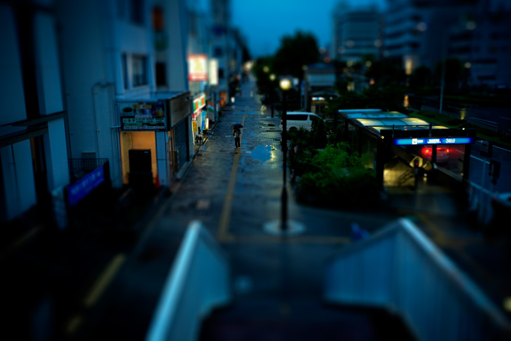 Blue rain Ⅳ