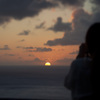 屋久島の夕暮れ