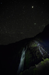 屋久島・満天の星空と大川の滝