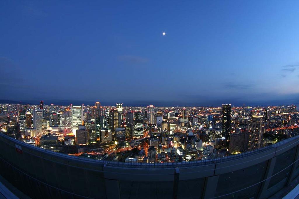 梅田の夜景