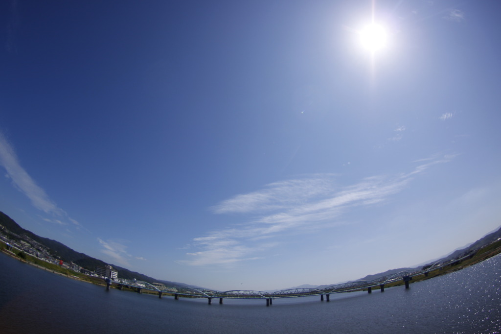 紀ノ川東の風景