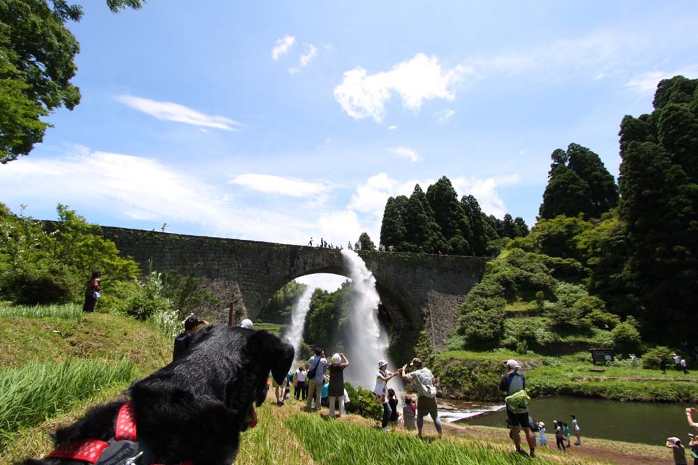 Ｌａｂと通潤橋