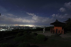 酒田市の夜景