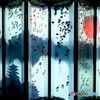 金ギョ屏風