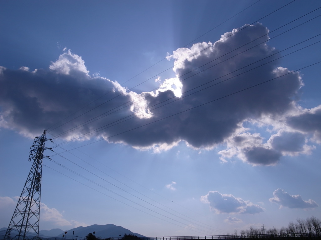 鉄塔のある風景