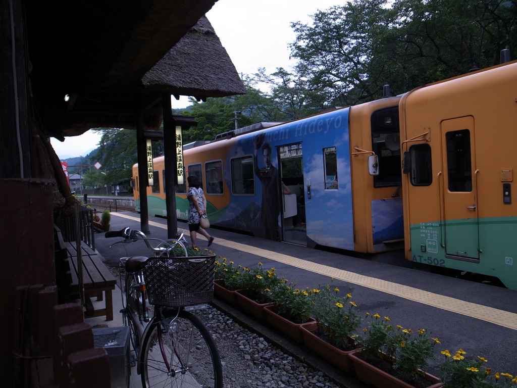 駅の風景