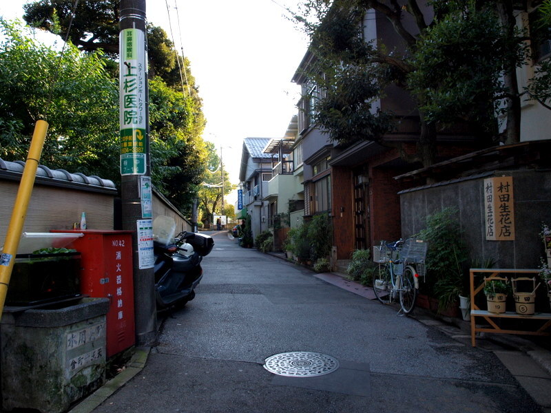 谷中の路地