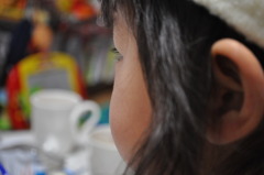 見つめる先には・・・