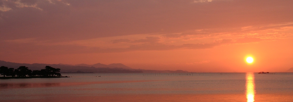 宍道湖夕景