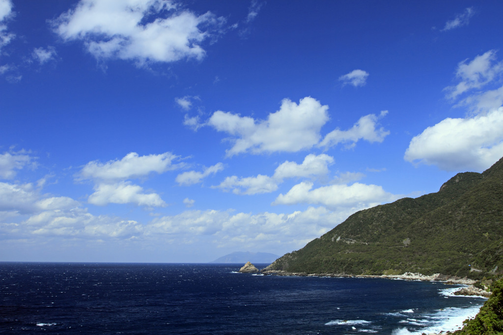 屋久島の海岸線