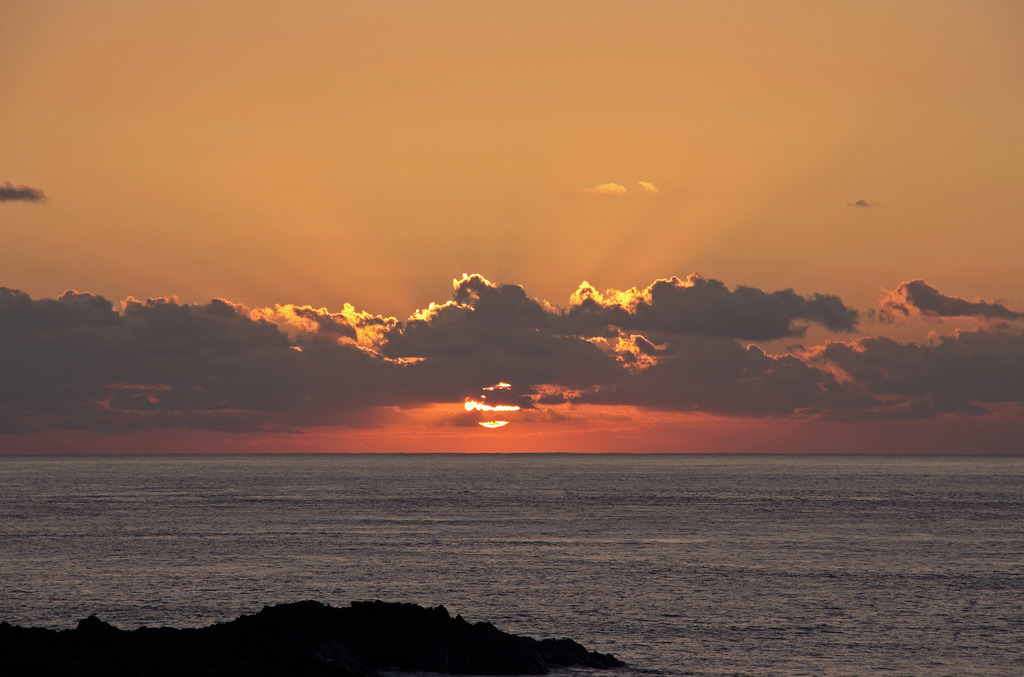 日の出 in Yakushima