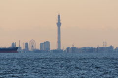 海上のスカイツリー