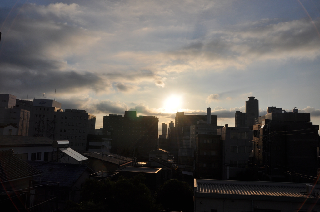 雲の切れ間