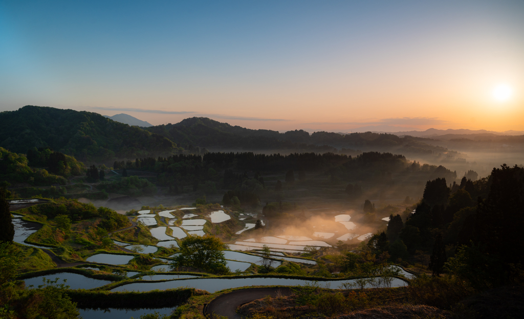 星峠　朝