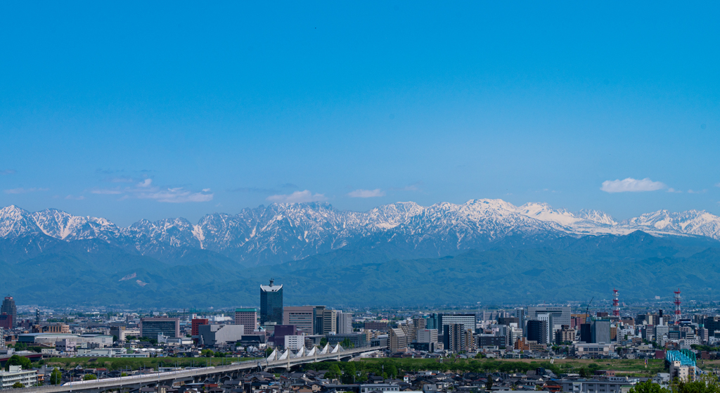 富山　呉羽山