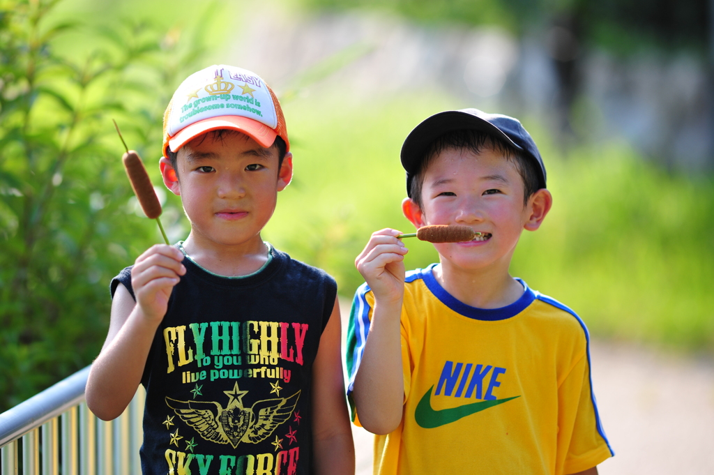 夏の少年