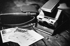 POLAROIDⅠ-monochrome- 